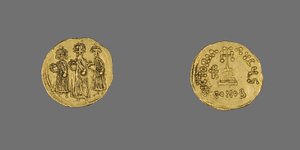 Solidus (Moneta) Herakliusza, 638 AD - 641 AD (złoto)
