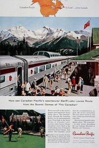 Reklama Canadian Pacific Railway dla „Kanadyjczyka”