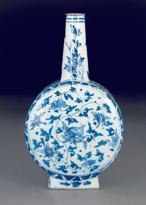 Piersiówka na rynek iberyjski, I poł. XVII w. (ceramiczna) autorstwa School Chinese