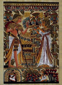 Egipski antyk: ofiara dla faraona. Papirus, Nowe Imperium autorstwa School Egyptian