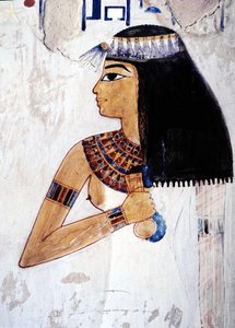 Luksor, Teby: Zachodni Brzeg, Necropole des Nobles, Vallee des Nobles. Grobowiec Menny (18. dynastia). autorstwa School Egyptian