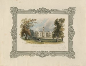 Ingestre Hall: staloryt (ręcznie barwiony) autorstwa School English