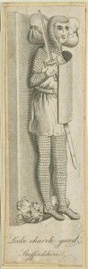 Por Cmentarz - Rycerz: grawerowanie i [?XVIII wiek] (druk) autorstwa School English
