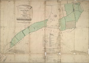 Mapa Willesden, Londyn (lito) autorstwa School English