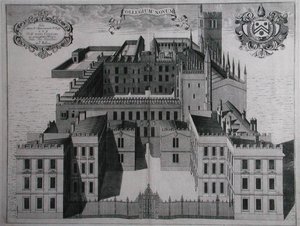 New College, Oxford (Grawerowanie) autorstwa School English