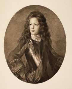 Książę Jakub Franciszek Edward Stuart, wyd. 1902 (kolotyp) autorstwa School English