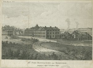 Manufaktura Soho: staloryt i [koniec XVIII w.] (druk) autorstwa School English