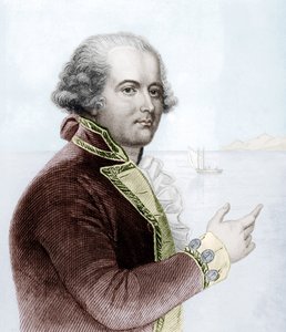 William Bligh (grawerowanie kolorem) autorstwa School English