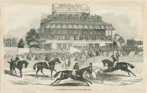 Wolverhampton - Grand Stand: drzeworyt, bd [c 1844] (druk) autorstwa School English