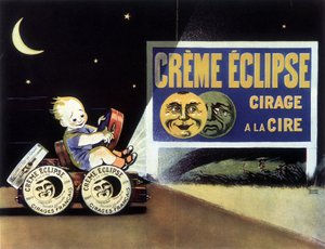 Reklama wosku do polerowania „”Eclipse Creme”” autorstwa School French