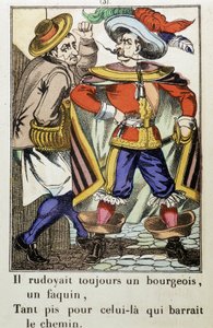 Kapitan Fracasse: „”Zawsze rudoował burżuazję…””powieść Theophile Gautier (1811-1872) – Zdjęcie autorstwa Epinal autorstwa School French
