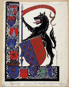 Płaszcz Gevaudan. (Beta) autorstwa School French