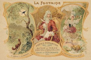 Jean de La Fontaine (druk) autorstwa School French