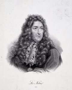 Portret Andre Le Notre (Lenotre autorstwa School French