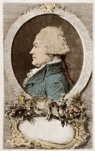 Portret sędziego Anthelme Brillat Savarin (Brillat-Savarin), zastępcy państwa trzeciego, francuskiego gastronomii i pisarza autorstwa School French