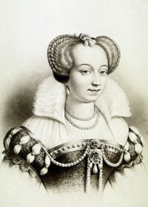 Portret Małgorzaty Valois, znanej jako królowa Margot (1553-1615), królowej Nawarry, pierwszej żony Henryka IV.