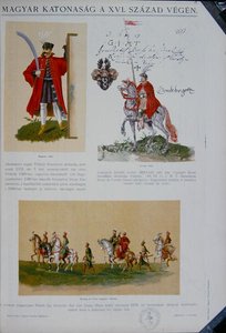 Żołnierze węgierscy z końca XVI wieku (kolor lito)