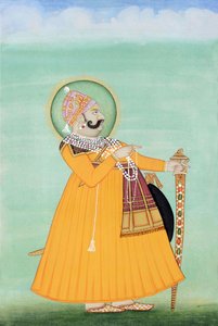 Malarstwo miniaturowe maharadży Sawai Madho Singha, Jaipur autorstwa School Indian
