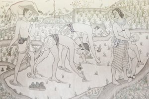 Malarstwo ścienne (mural) autorstwa School Indonesian