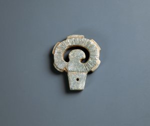 Flint rękojeść broni, okres Jomona 10000-300 pne autorstwa Japanese School