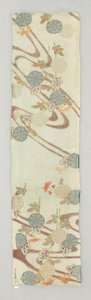 Fragment kimona (Płótno) autorstwa Japanese School