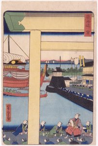 Bez tytułu (drzeworyt kolorowy) autorstwa School Japanese