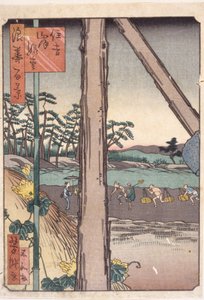 Bez tytułu (drzeworyt kolorowy) autorstwa School Japanese