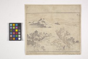 Bez tytułu (drzeworyt kolorowy) autorstwa School Japanese