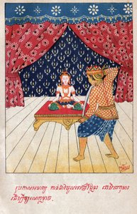 Temiya Jakata. (grafika, ok. 1910) autorstwa School Laotian