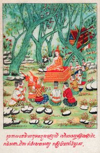 Temiya Jakata. (grafika, ok. 1910) autorstwa School Laotian