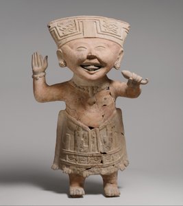 Figura Uśmiechnięta, VII–VIII w. (ceramika)