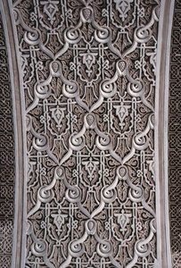 Detal łuku (stiuk)