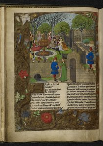 Harley 4425 fa. 12v Ogród Przyjemności (welin) autorstwa School Netherlandish