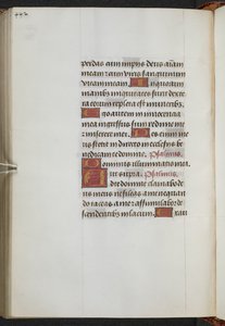 Kings 9, f.235v, Księga godzin, użycie Sarum ("Księga godzin Anny Boleyn") (welin) autorstwa School Netherlandish