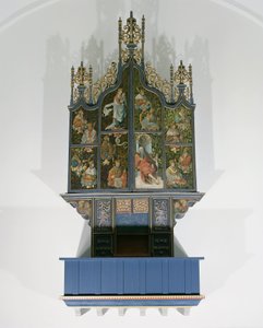 Malowane organy autorstwa School Netherlandish