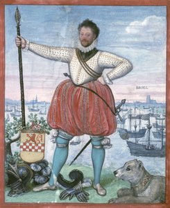 William II de la Marck podczas wojny osiemdziesięcioletniej autorstwa School Netherlandish