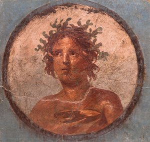 Portrety z medalionami, Pompeje