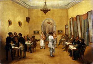 Restauracja Moskwa autorstwa School Russian