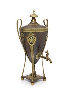 Samowar Napoleona, ok.1815 (urna, kawa) autorstwa School Russian