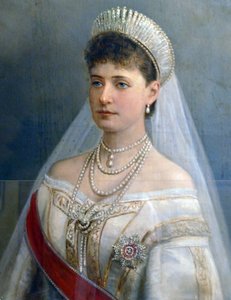 Caryca Rosji Aleksandra Rosji autorstwa School Russian
