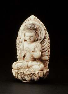 Budda (kość słoniowa i pigment) (zob. też 210144)