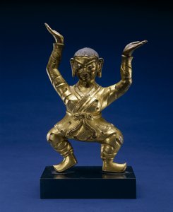 Standing Figure of Mahasiddha autorstwa School Tibetan