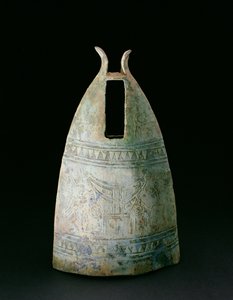 Bell, Dongson Culture, c.200 pne-200 AD, Wietnam (brąz)