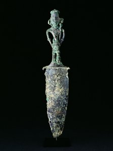 Sztylet, Dongson Culture, c.200 pne-200 AD (brąz)
