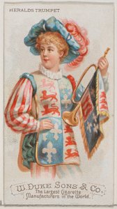 Heralds Trumpet z serii Musical Instruments N82 do papierosów marki Duke, 1888., 1888.