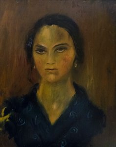 Portret młodej kobiety autorstwa Scipione Gino Bonichi