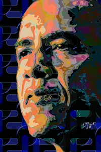 Barack Obama (cyfrowy) autorstwa Scott J. Davis