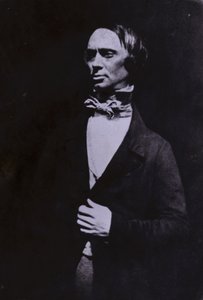 William Borthwick Johnstone, szkocki artysta i pierwszy kurator National Gallery of Scotland (zdjęcie czarno-białe)
