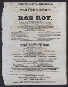 Program teatralny dla Theatre Royal, Edynburg autorstwa Scottish School