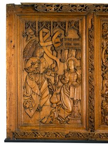 Zwiastowanie z paneli Beaton, 1524-37 autorstwa Scottish School